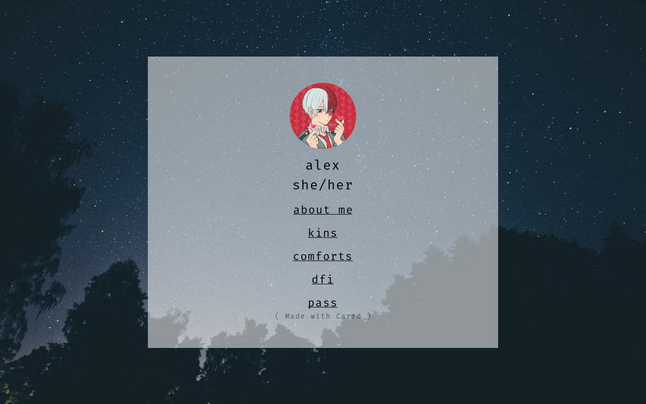 Carrd profile picture for @todos
